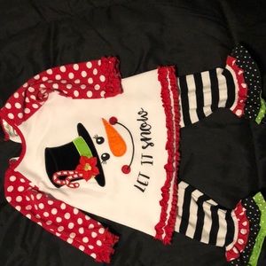 Rare Editions Christmas outfit